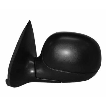 Door Mirror Assembly Left Manual Contour Style Black To 2/11/02 for Ford F-150 1997-2002