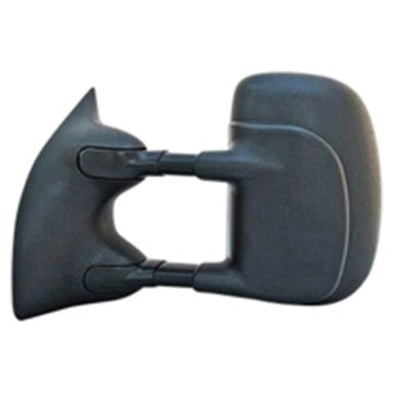 Door Mirror Assembly Left Dual-Swing Telescoping Trailer Tow Manual for Ford F-250 Super Duty F-350 Super Duty