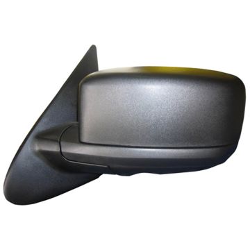 Door Mirror Assembly Left Heated Power Remote w/o Signal Lamp w/Puddle Lamp Black for Ford Expedition 2004-2006