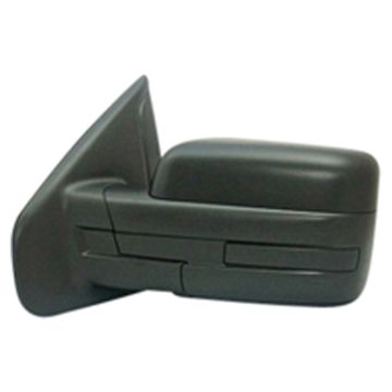 Door Mirror Assembly Left Standard Type Power w/o Puddle Lamp Non-Heated Textured Black for Ford F-150 2009-2010