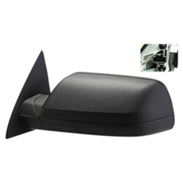 Door Mirror Assembly Left Power Non-Heated w/Cover Textured for Ford Flex 2009-2012