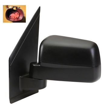 Door Mirror Assembly Left Power Heated To 10-4-10 for Ford Transit Connect 2010-2011