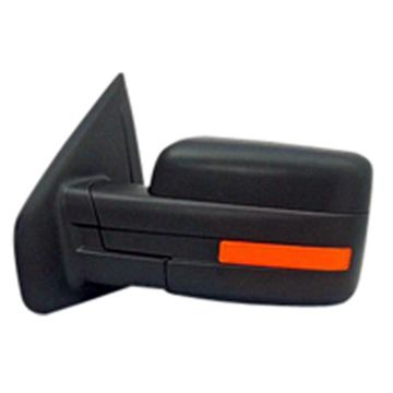 Door Mirror Assembly Left Power Heated w/o Puddle Lamp w/Memory w/Signal w/o Auto Dimmer Black for Ford F-150 2011-2014