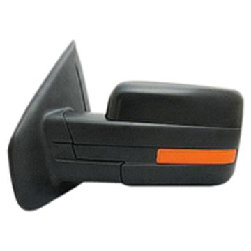 Door Mirror Assembly Left Standard Type Power w/Puddle Lamp w/Convex w/o Auto Dimmer for Ford F-150 2011-2014