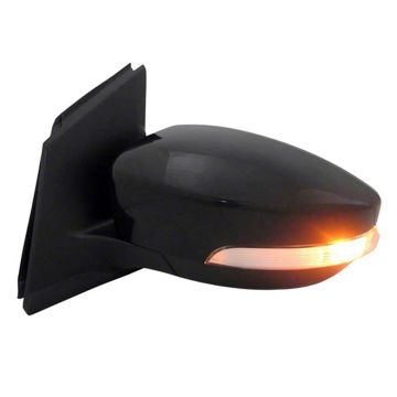 Door Mirror Assembly Left Power Heated w/o BLIS w/Signal Lamp w/Cover for Ford Escape 2013-2016