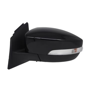 Door Mirror Assembly Left Heated w/BLIS Flat w/Cover for Ford Focus Sedan Hatchback 2015-2018