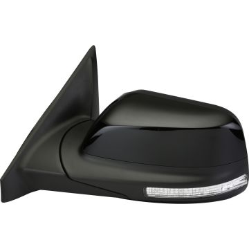 Door Mirror Assembly Left Power Heated w/o BLIS w/o Signal Lamps Flat for Ford Explorer 2016-2019