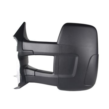 Door Mirror Assembly Left Power Long Arm Low Roof Non-Heated Textured for Ford Transit-150 Transit-250 Transit-350 Transit-350 HD