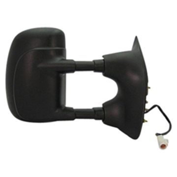 Door Mirror Assembly Right Single-Swing Telescoping Trailer Tow Non-Heated Power Remote To 11/2/02 for Ford F-250 Super Duty F-350 Super Duty