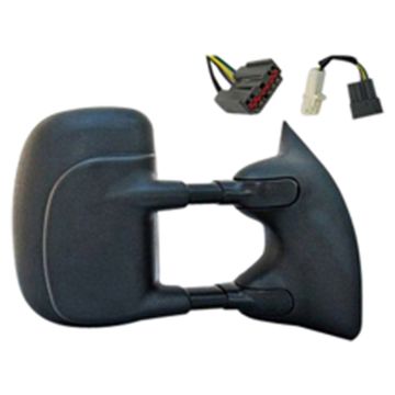 Door Mirror Assembly Right Telescopic Design Factory Installed Power Remote for Ford Excursion 2000-2005