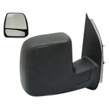 Door Mirror Assembly Right Manual Dual Glass Mirror for Ford E-150 E-250 E-350 E-450 E-550