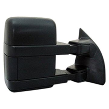 Door Mirror Assembly Right Manual Telescoping Type Textured for Ford F-250 Super Duty F-350 Super Duty