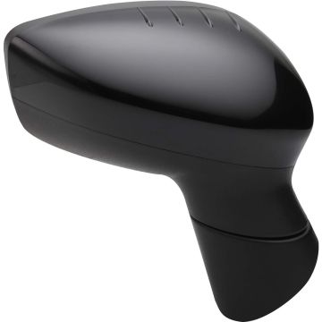 Door Mirror Assembly Right Power Heated w/o Signal Lamp w/Blind Spot Detection for Ford Fiesta 2011-2013