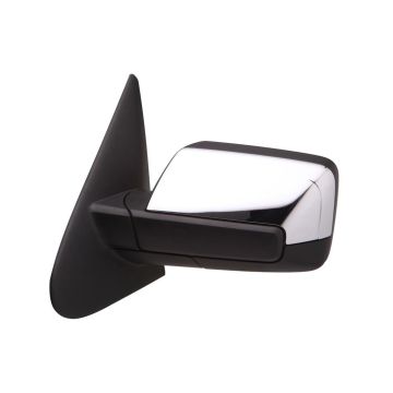Door Mirror Assembly Right w/Puddle Lamp w/Signal w/Memory Power-Folding w/BLIS Chrome for Ford Expedition 2015-2017