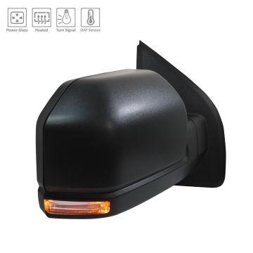 Door Mirror Right Standard Type w/o Side View Camera w/Signal Lamp w/o Spot Lamp From 2-26-18 for Ford F-150 2018-2020