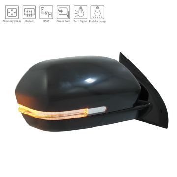 Door Mirror Assembly Right w/Signal Lamps w/o Side View Camera w/BLIS w/Cover for Ford Expedition 2019-2020
