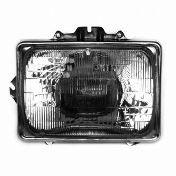 Headlight Assembly Left Non-Halogen Headlamp/Adjusting Ring/Retaining Ring Sealed Beam for Ford E-150 E-250 E-350 E-450 E-550 F-250 F-350
