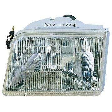 Headlight Assembly Composite Left CAPA for Ford Ranger 1993-1997