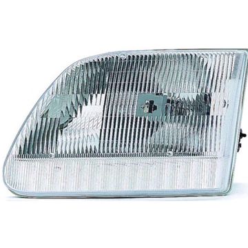 Headlight Assembly Composite Left w/o Heritage Edition Early Design From 7-96 for Ford Expedition F-150 F-150 Heritage