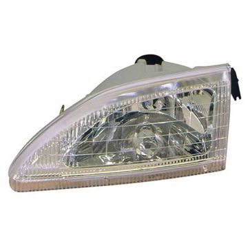 Headlight Assembly Composite Left for Ford Mustang SVT Cobra SVT Cobra R Cobra 1994-1998