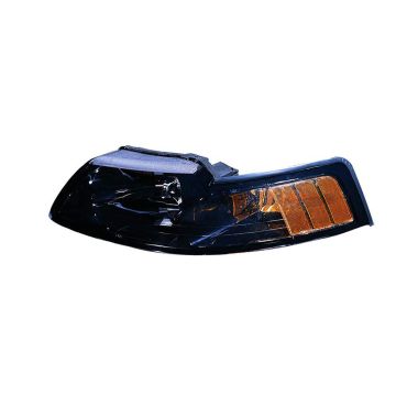 Headlight Assembly Composite Left CAPA for Ford Mustang 2001-2004