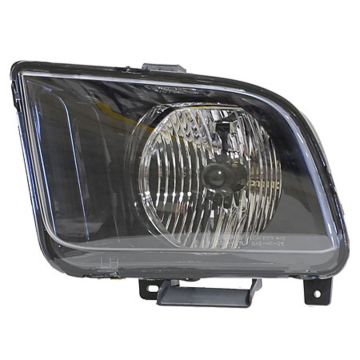 Headlight Assembly Composite Left CAPA for Ford Mustang 2005-2006