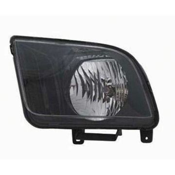 Headlight Assembly Composite Left Halogen CAPA for Ford Mustang Shelby GT Base Lujo GT Base GT Equipado GT Bullitt Shelby 2007-2009