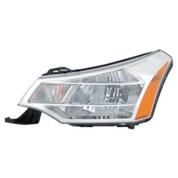Headlight Assembly Composite Left CAPA for Ford Focus Sedan 2008-2011