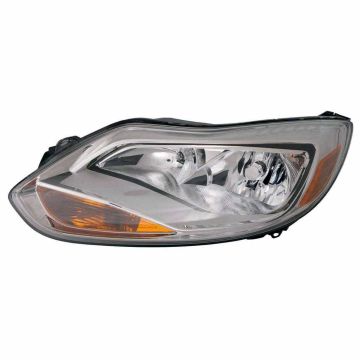 Headlight Assembly Composite Left SE/SEL CAPA for Ford Focus Sedan Hatchback S SE SEL SE Plus 2012-2014