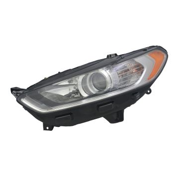 Headlight Assembly Composite Left CAPA for Ford Fusion SE Hybrid Energi SE Energi Titanium Titanium Hybrid S Hybrid 2013-2016