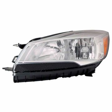 Headlight Assembly Composite Left Halogen CAPA for Ford Escape 2013-2016