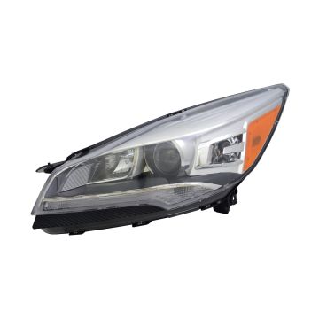 Headlight Assembly Composite Left Xenon CAPA for Ford Escape 2013-2016