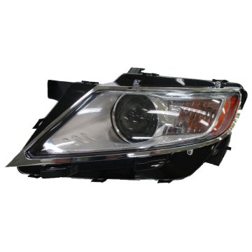 Headlight Assembly Composite Left Halogen CAPA for Lincoln MKX 2011-2015