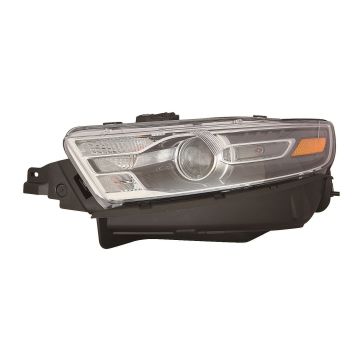 Headlight Assembly Composite Left From 1-8-14 CAPA for Ford Taurus 2014-2016