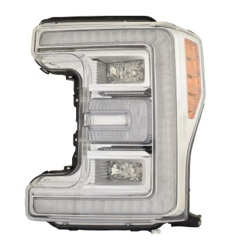 Headlight Assembly Composite Left LED CAPA for Ford F-350 Super Duty F-450 Super Duty