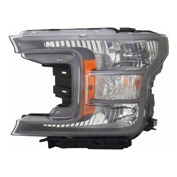 Headlight Assembly Composite Left Halogen w/Sport Appearance Pkg CAPA for Ford F-150 Extended Cab Pickup Crew Cab Pickup 2018-2020