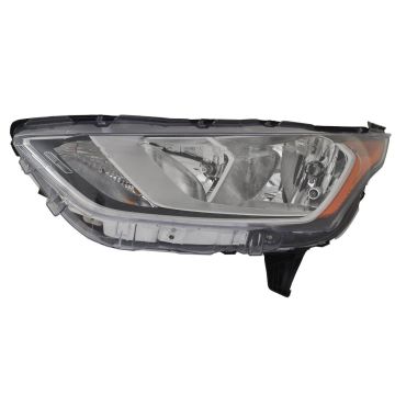 Headlight Assembly Composite Left Halogen To 10-4-19 CAPA for Ford Transit Connect 2019-2020