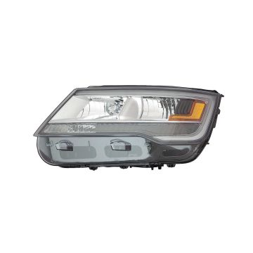 Headlight Assembly Composite Left LED w/Signature Lighting From 4-4-18 CAPA for Ford Explorer Limited Platinum XLT 2018-2019
