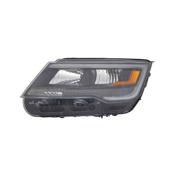 Headlight Assembly Composite Left LED w/LED DRL From 4-4-18 CAPA for Ford Explorer Sport 2018-2019