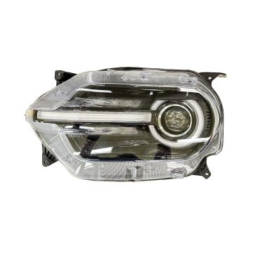 Headlight Assembly Composite Left w/o LED Signature Lighting for Ford Bronco Sport Base Big Bend Heritage Edition Free Wheeling 2021-2024