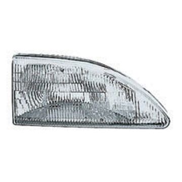 Headlight Assembly Composite Right for Ford Mustang Base GT GTS High Equipado Semi-Equipado 1994-1998