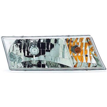 Headlight Assembly Composite Right CAPA for Mercury Grand Marquis 1998-2002