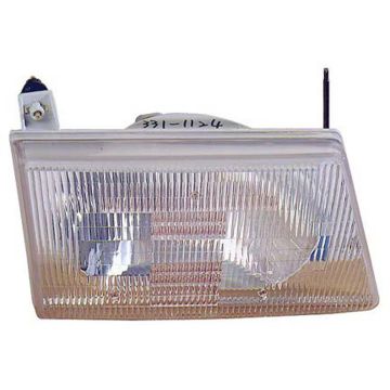 Headlight Assembly Composite Right CAPA for Ford E-150 E-250 E-350 E-450 E-550
