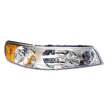 Headlight Assembly Composite Right for Lincoln Town Car 1998-2002
