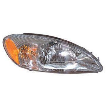 Headlight Assembly Composite Right Except Centennial Edition w/o Bulbs or Harness for Ford Taurus 2000-2007