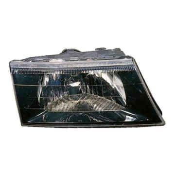 Headlight Assembly Composite Right w/o Bulbs or Sockets Black for Mercury Marauder 2003-2004