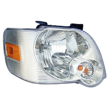 Headlight Assembly Composite Right CAPA for Ford Explorer 2006-2010