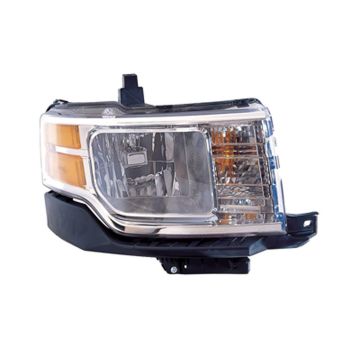 Headlight Assembly Composite Right Halogen CAPA for Ford Flex 2009-2012