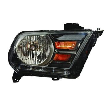Headlight Assembly Composite Right Halogen CAPA for Ford Mustang Base 2010-2014