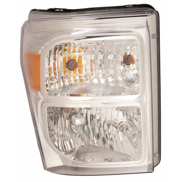 Headlight Assembly Composite Right CAPA for Ford F-250 Super Duty F-350 Super Duty F-450 Super Duty F-550 Super Duty